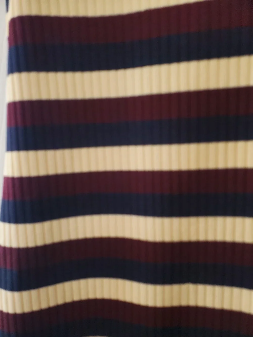 J. Crew Knit Boatneck Midi Dress In Stripe Size Large
